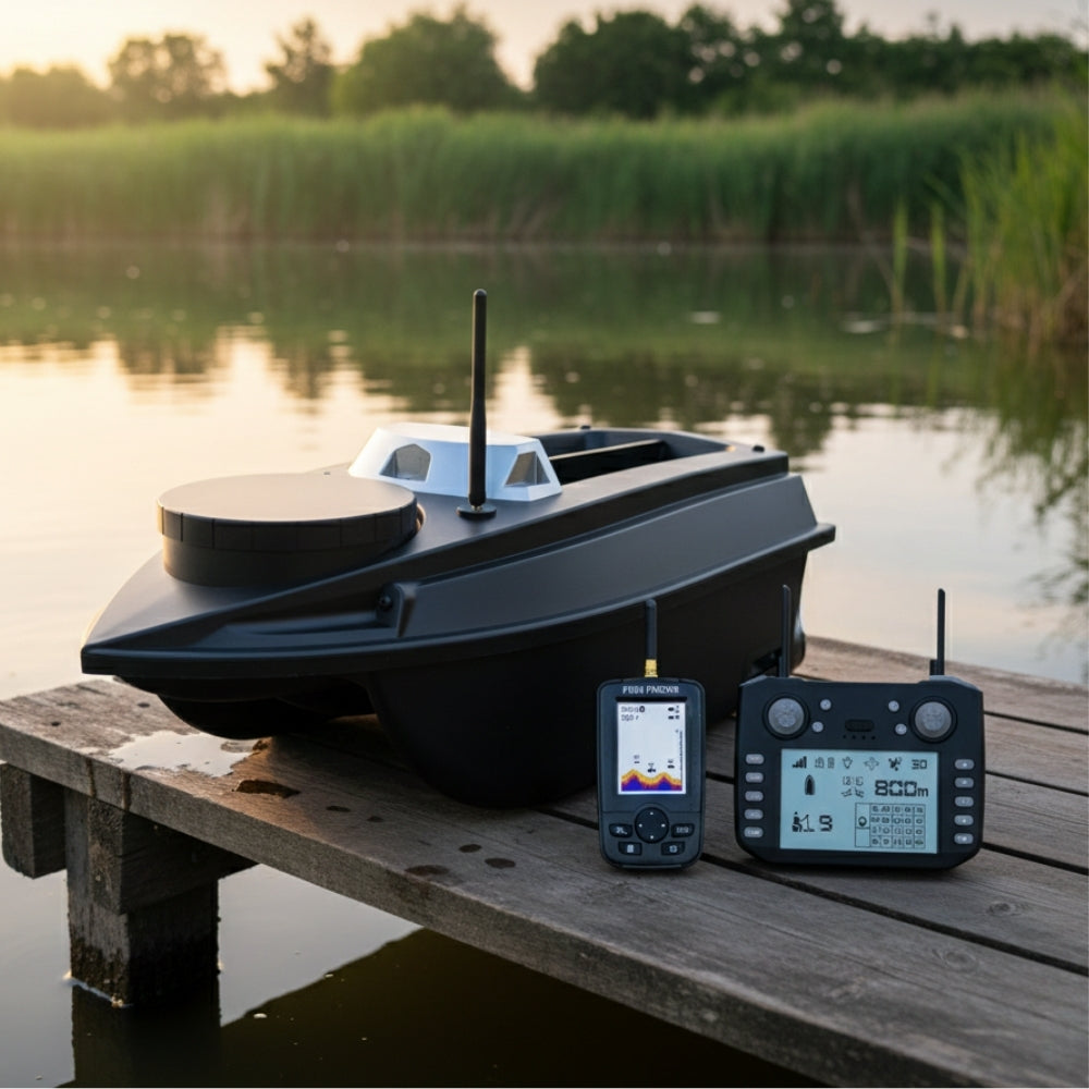 Bateaux Amorceurs avec Echosondeur