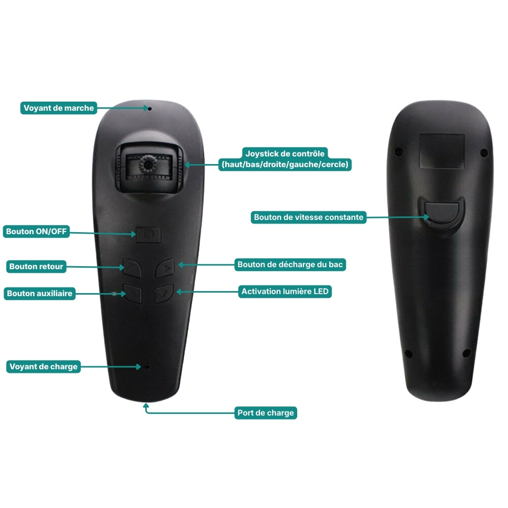 Bateau Amorceur Carpe – Portée 500 m – Capacité 1,5 kg – LED Nuit – Autonomie 2-3 h