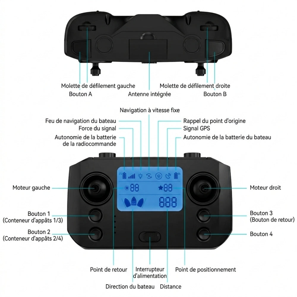 bateau-amorceur-carpe-gps-99-spots-portee-500-m-capacite-2-kg-inclus-infos-manette