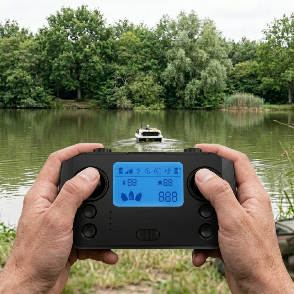 bateau-amorceur-carpe-gps-99-spots-portee-500-m-capacite-2-kg-manette