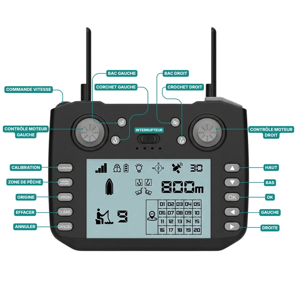bateau-amorceur-gps-avec-echosondeur-portee-800-m-capacite-3-kg-vitesse-15-kmh-manette