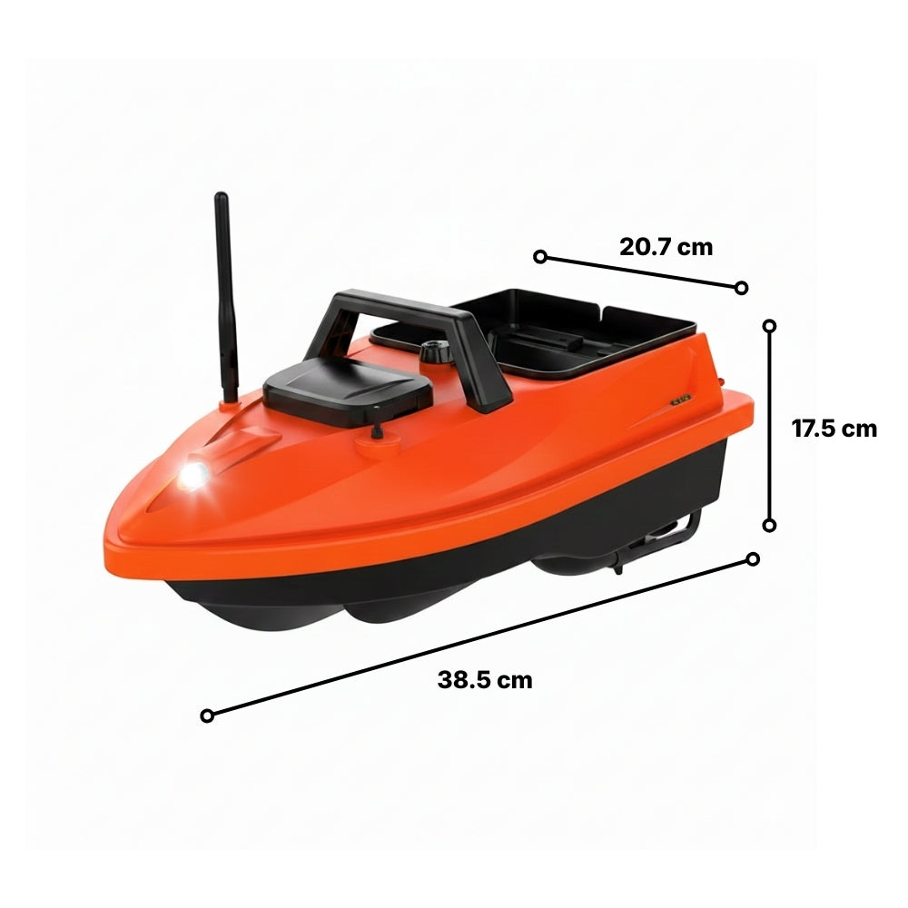 bateau-amorceur-gps-orange-capacite-1-5-kg-portee-500-m-autonomie-60-min-dimensions